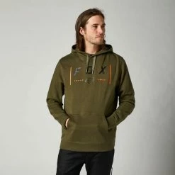 Sweatshirts FOX LOCKER PULLOVER FLEECE FAT GRN 22 Vert -Vêtements casual Homme Soldes Boutique 9 100037 locker pullover fleece fat grn 28533 111 03