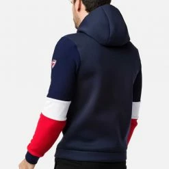 Sweatshirts ROSSIGNOL SUPERCORDE HOODY DARK NAVY 21 Bleu -Vêtements casual Homme Soldes Boutique 9 100092 supercorde hoody dark navy rlims20 715 03