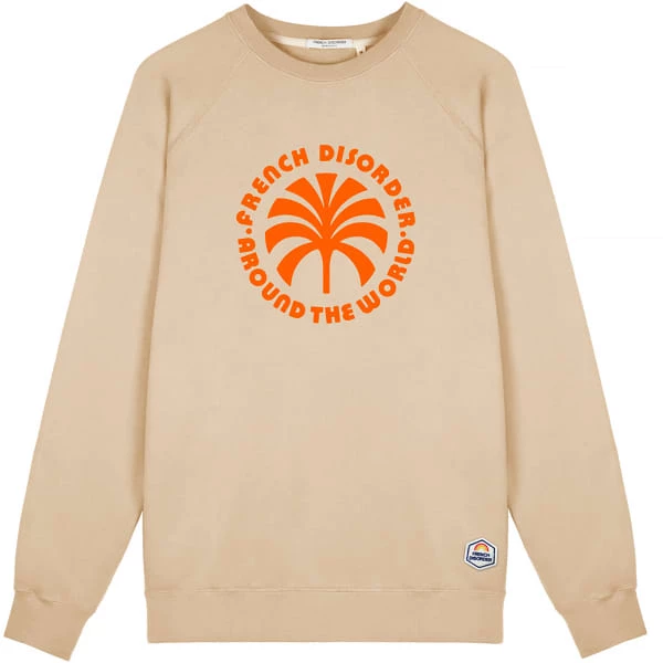 Sweatshirts FRENCH DISORDER CLYDE THE PALM SAND 22 Beige 3 Sweatshirts FRENCH DISORDER CLYDE THE PALM SAND 22 Beige