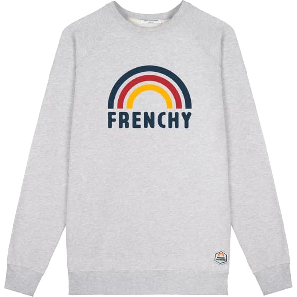 Sweatshirts FRENCH DISORDER CLYDE FRENCHY HEATHER GREY 22 Gris 3 Sweatshirts FRENCH DISORDER CLYDE FRENCHY HEATHER GREY 22 Gris