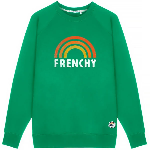 Sweatshirts FRENCH DISORDER CLYDE FRENCHY XCLUSIF GREEN 23 Vert / Multicolore 3 Sweatshirts FRENCH DISORDER CLYDE FRENCHY XCLUSIF GREEN 23 Vert / Multicolore