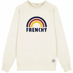 Sweatshirts FRENCH DISORDER CLYDE FRENCHY CREAM 22 Blanc