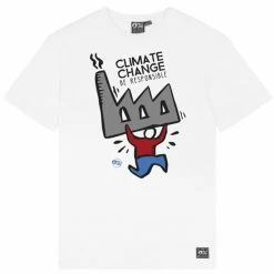 T-shirts PICTURE CC FACTORY TEE WHITE 22 Blanc