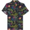 Chemises OXBOW O1CALIBU ALLOVER PRINTED MULTICOLOR 22 Multicolore / Noir -Vêtements casual Homme Soldes Boutique 9 102181 oxv918954 xmult 01