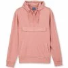 Sweatshirts OXBOW O1SCAPIO HOODED OVERDRYED PINK 22 Rose -Vêtements casual Homme Soldes Boutique 9 102187 oxv919000 xrose 01