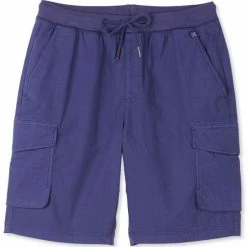 Shorts OXBOW O1OTIKO STRETCH CARGO OCEAN BLUE 22 Bleu