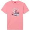 T-shirts OXBOW O1TEPASK GRAPHIC SS PINK 22 Rose -Vêtements casual Homme Soldes Boutique 9 102202 oxv919141 xrose 01