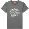 T-shirts OXBOW O1TSOLO GRAPHIC SS HEATHER ANTHRACITE 22