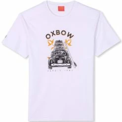 T-shirts OXBOW O1TAMISO GRAPHIC SS WHITE 22 Blanc