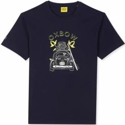 T-shirts OXBOW O1TAMISO GRAPHIC SS DEEP MARINE 22 Bleu