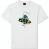 T-shirts OXBOW O1TENJI GRAPHIC SS WHITE 22 Blanc -Vêtements casual Homme Soldes Boutique 9 102211 oxv919155 xblan 01