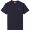 T-shirts OXBOW O1TEFLA GRAPHIC SS DEEP MARINE 22 Bleu