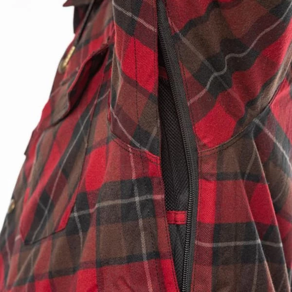 Vestes 686 WOODLAND INSULATED JACKET OXBLOOD PLAID 22 Gris / Rouge 7 Vestes 686 WOODLAND INSULATED JACKET OXBLOOD PLAID 22 Gris / Rouge – Image 5