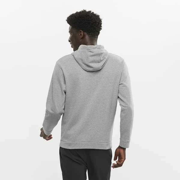 Sweatshirts SALOMON OUTLIFE HEATHER HOODY U MID GREY/HEATHER 22 Gris / Noir 8 Sweatshirts SALOMON OUTLIFE HEATHER HOODY U MID GREY/HEATHER 22 Gris / Noir – Image 6