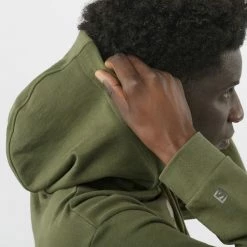 Sweatshirts SALOMON OUTLIFE PULLOVER HOODY U OLIVE NIGHT 22 Vert 11 Sweatshirts SALOMON OUTLIFE PULLOVER HOODY U OLIVE NIGHT 22 Vert -Vêtements casual Homme Soldes Boutique 9 102987 outlife pullover hoody u olive night lc1801900 04