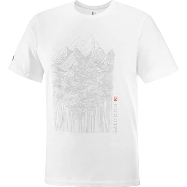 T-shirts SALOMON OUTLIFE MOUNTAIN TEE M WHITE 22 Blanc 3 T-shirts SALOMON OUTLIFE MOUNTAIN TEE M WHITE 22 Blanc