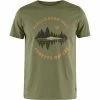 FJALLRAVEN T-shirts FJÄLLRÄVEN FOREST MIRROR T-SHIRT M GREEN 22 Vert -Vêtements casual Homme Soldes Boutique 9 103049 forest mirror t shirt m green 87045 620 01
