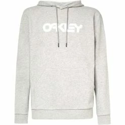 Sweatshirts OAKLEY TEDDY B1B PO HOODIE NEW GRANITE 22 Gris / Blanc
