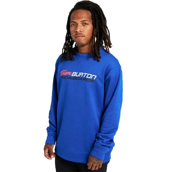 Sweatshirts BURTON M OAK CREW COBALT BLUE HEATHER 22 Bleu 4 Sweatshirts BURTON M OAK CREW COBALT BLUE HEATHER 22 Bleu – Image 2