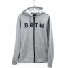 Sweatshirts BURTON M OAK SSNL FZ GRAY HEATHER 22 Gris -Vêtements casual Homme Soldes Boutique 9 103297 22029101 020 01