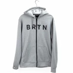 Sweatshirts BURTON M OAK SSNL FZ GRAY HEATHER 22 Gris
