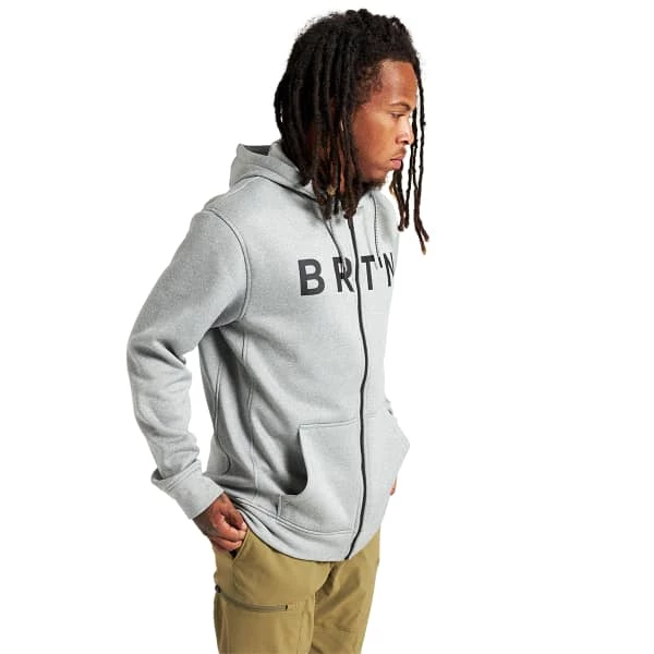 Sweatshirts BURTON M OAK SSNL FZ GRAY HEATHER 22 Gris 5 Sweatshirts BURTON M OAK SSNL FZ GRAY HEATHER 22 Gris – Image 3