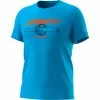 T-shirts DYNAFIT GRAPHIC CO M S/S TEE FROST 22 Bleu -Vêtements casual Homme Soldes Boutique 9 103447 08 0000070998 8881 01