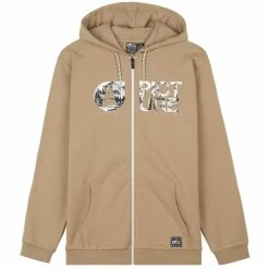Sweatshirts PICTURE BASEMENT ZIP HOODIE DARK STONE 22 Marron