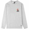 Sweatshirts PICTURE NOUTIMA BP CREW GREY MELANGE 22 Gris -Vêtements casual Homme Soldes Boutique 9 103627 msw347 a 01