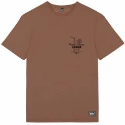T-shirts PICTURE VACATION TEE RUSTIC BROWN 22 Marron