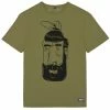 T-shirts PICTURE BROWNY TEE ARMY GREEN 22 Vert -Vêtements casual Homme Soldes Boutique 9 103663 mts928 b 01