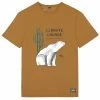 T-shirts PICTURE CC CACTUSBEAR TEE PUMPKIN SKY 22 Marron -Vêtements casual Homme Soldes Boutique 9 103683 mts924 a 01