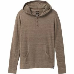 Pulls PRANA SPRING CREEK SWEATER TERRA 22 Marron