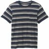 T-shirts PRANA CARDIFF SS POCKET T-SHIRT NAUTICAL STRIPE 22 Bleu / Vert / Orange -Vêtements casual Homme Soldes Boutique 9 104157 cardiff ss pocket t shirt nautical stripe 1969891 ns 01