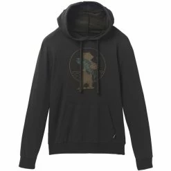 Sweatshirts PRANA JOURNEYMAN HOODIE DARK IRON 23 Marron