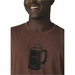 T-shirts PRANA BEER BELLY JOURNEYMAN CLOVE HEATHER 22 Rouge -Vêtements casual Homme Soldes Boutique 9 104162 beer belly journeyman clove heather 1966291 ch 03