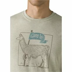 T-shirts PRANA COMO TE LLAMA JOURNEYMAN 2 COASTAL SAGE HEATHER 22 Vert -Vêtements casual Homme Soldes Boutique 9 104165 como te llama journeyman 2 coastal sage heather 1966801 csh 04