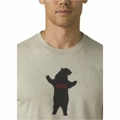 T-shirts PRANA BEAR SQUEEZE JOURNEYMAN COASTAL SAGE HEATHER 22 Vert -Vêtements casual Homme Soldes Boutique 9 104166 bear squeeze journeyman coastal sage heather 1966311 csh 03