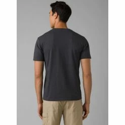 T-shirts PRANA CAMP LIFE JOURNEYMAN CHARCOAL HEATHER 22 Gris -Vêtements casual Homme Soldes Boutique 9 104170 camp life journeyman charcoal heather 1965321 ch 03