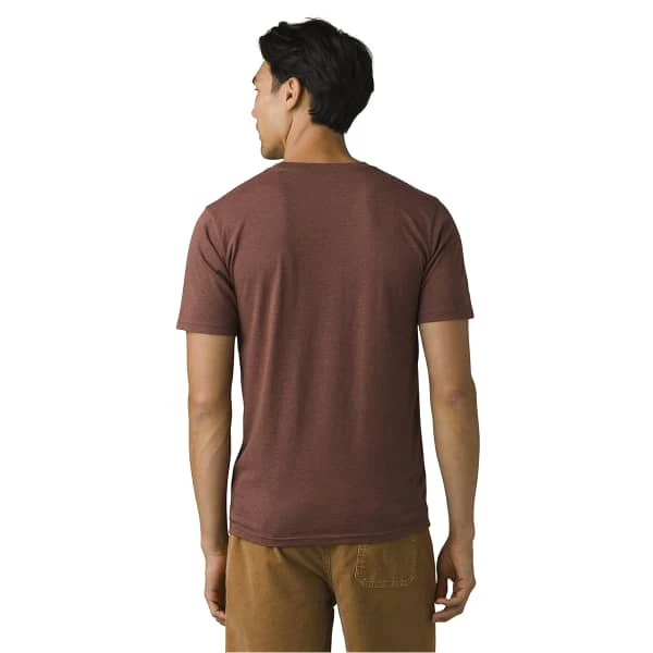 T-shirts PRANA CAMP LIFE JOURNEYMAN CLOVE HEATHER 22 Rouge 5 T-shirts PRANA CAMP LIFE JOURNEYMAN CLOVE HEATHER 22 Rouge – Image 3