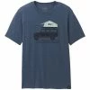 T-shirts PRANA CAMP LIFE JOURNEYMAN DENIM HEATHER 22 Bleu -Vêtements casual Homme Soldes Boutique 9 104172 camp life journeyman denim heather 1965321 dh 01
