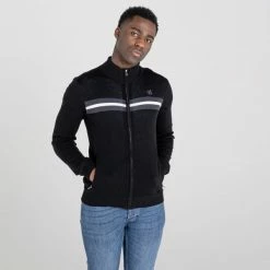 Pulls DARE 2B DUTIFUL FULL ZIP BLACK 22 Noir -Vêtements casual Homme Soldes Boutique 9 104253 dutiful full zip black dmk305 800 04