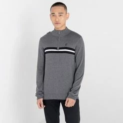 Pulls DARE 2B DUTIFUL HALF ZIP CHARGREYMARL 22 Gris -Vêtements casual Homme Soldes Boutique 9 104255 dutiful half zip chargreymarl dmk306 r39 04