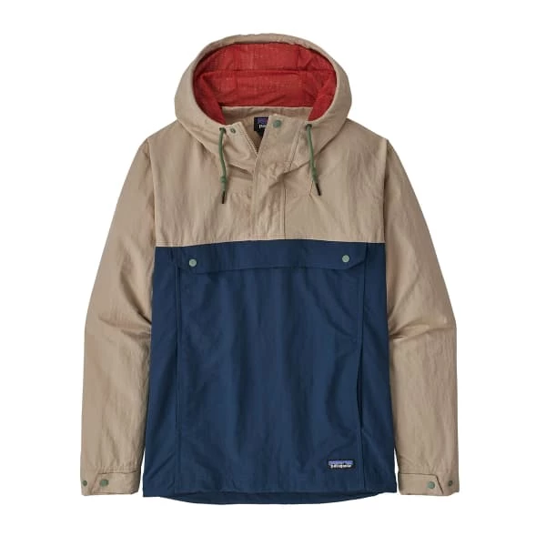 Vestes PATAGONIA M'S ISTHMUS ANORAK TIDEPOOL BLUE 23 Beige / Bleu 3 Vestes PATAGONIA M'S ISTHMUS ANORAK TIDEPOOL BLUE 23 Beige / Bleu