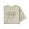 T-shirts PATAGONIA M'S FORGE MARK RESPONSIBILI-TEE BIRCH WHITE 23 Beige