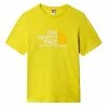 T-shirts THE NORTH FACE M S/S RUST 2 TEE ACID YELLOW 22 Jaune