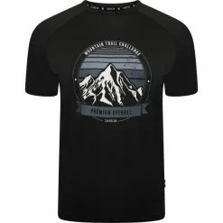 T-shirts DARE 2B RIGHTEOUS III TEE M BLACK 22 Noir / Blanc