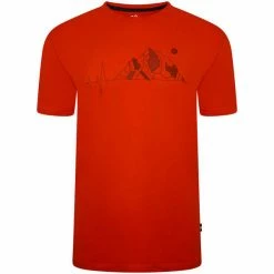 T-shirts DARE 2B INTEGRAL II TEE M BURNT SALMON 22 Rouge