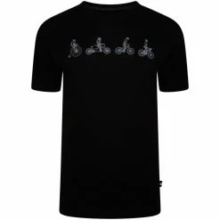 T-shirts DARE 2B INTEGRAL II TEE M BLACK 22 Noir / Gris