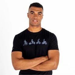 T-shirts DARE 2B INTEGRAL II TEE M BLACK 22 Noir / Gris -Vêtements casual Homme Soldes Boutique 9 105807 integral ii tee m black dmt601 800 05